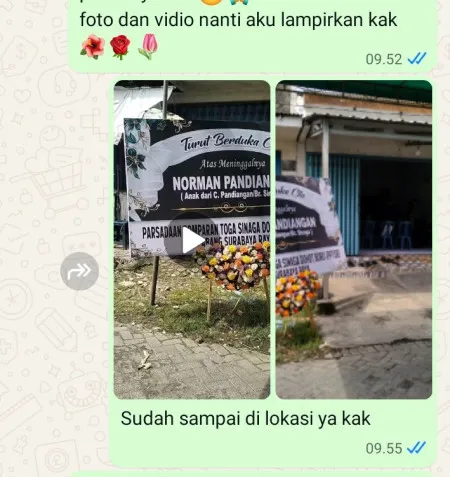 Pengiriman Karangan Bunga Gereja Tiberias